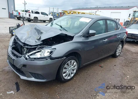 2017 Nissan Sentra Sv z USA, uszkodzony, nr VIN 3N1AB7AP6HL702358